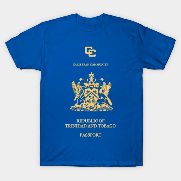 Trinidad & Tobago passport T-Shirt by Travellers